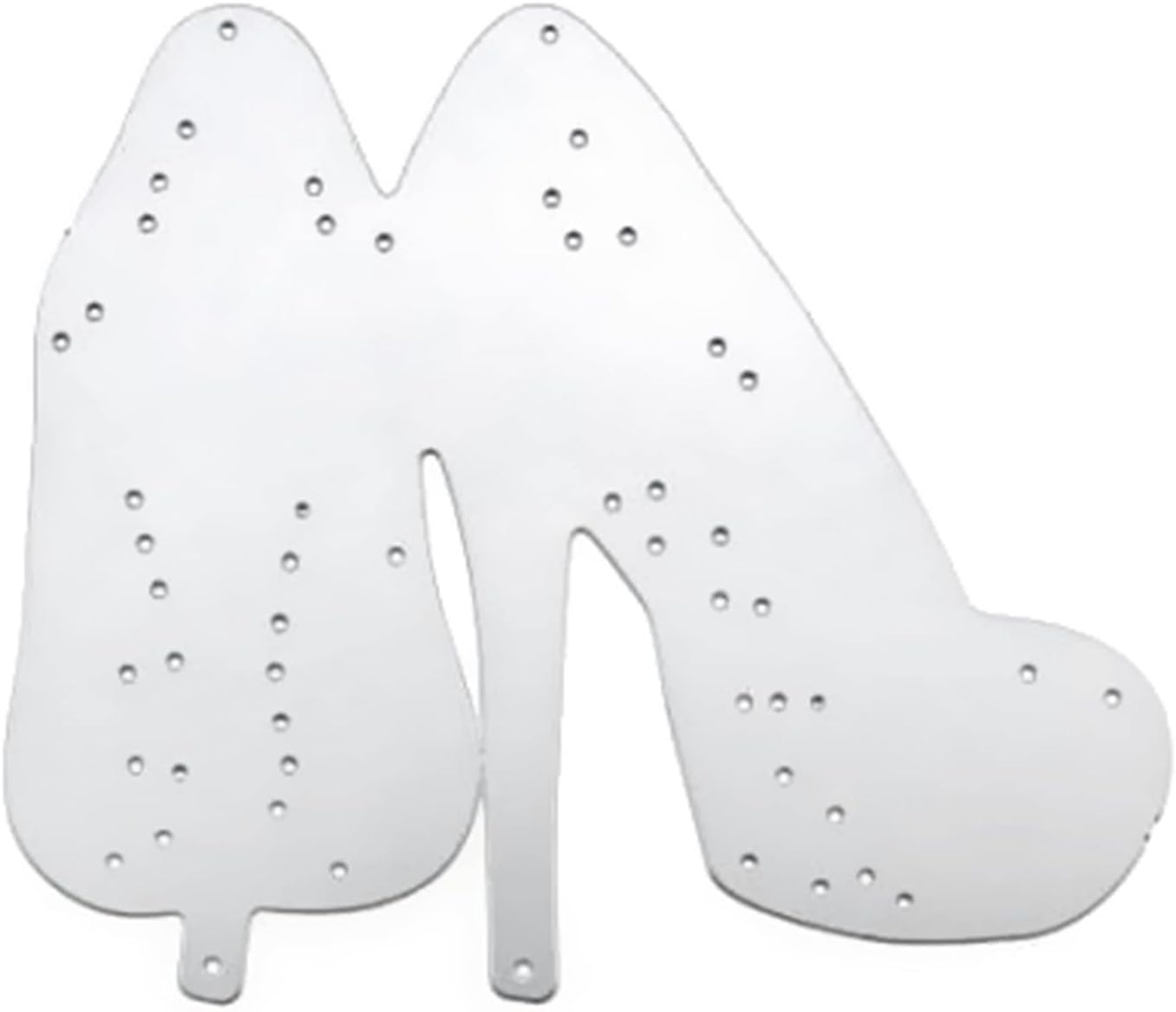 E-outstanding Cutting Template Moulds Die Cuts Stencil Scrabooking Supplies Lady High Heels Women Shoes Metal Cutting Dies Stencil for Invitation Card Making, Paper Crafting, Envelope, Emboosing