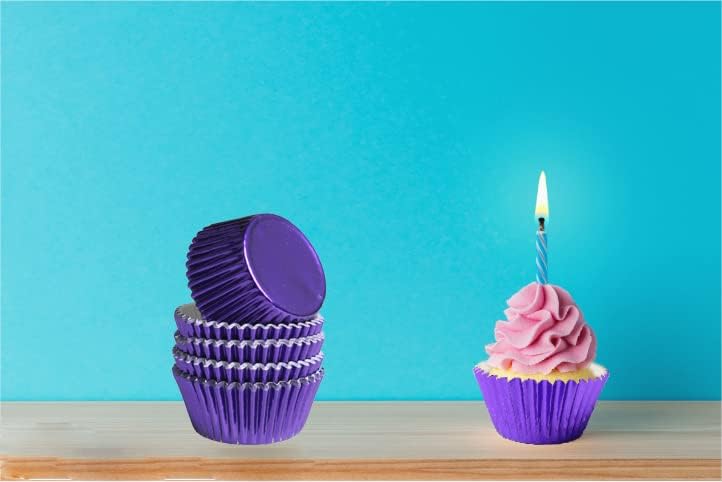 home party Foil Baking Cups Cupcake Liners,Gold Foil Cupcake Liners, Pack of 100 …