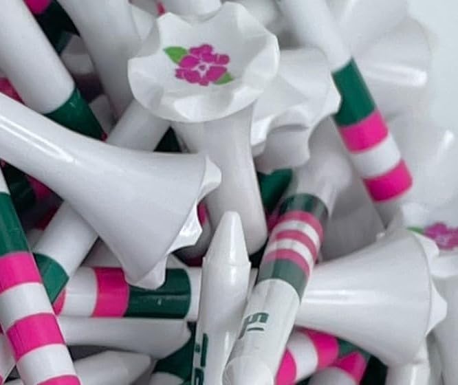 TRUESTRIKE Premium USA Golf Tees – 3¼" or 2¾" Durable Plastic Performance Tees (100 Pack) – Made in USA – Bulk Value Pack