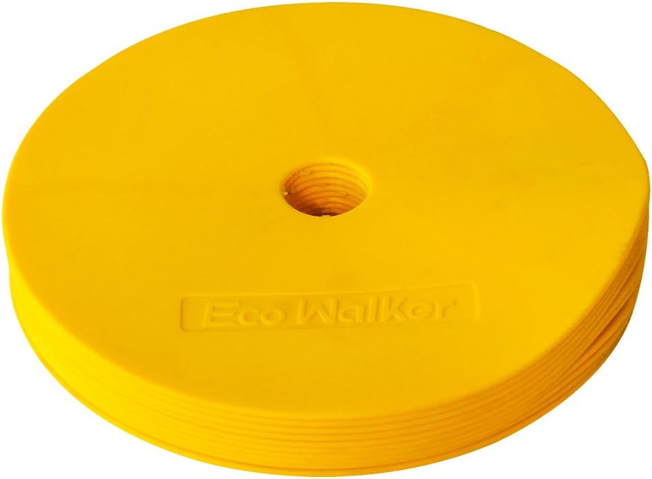 Flat Cones Spot Markers Soccer Basketball Sports Speed Agility Training