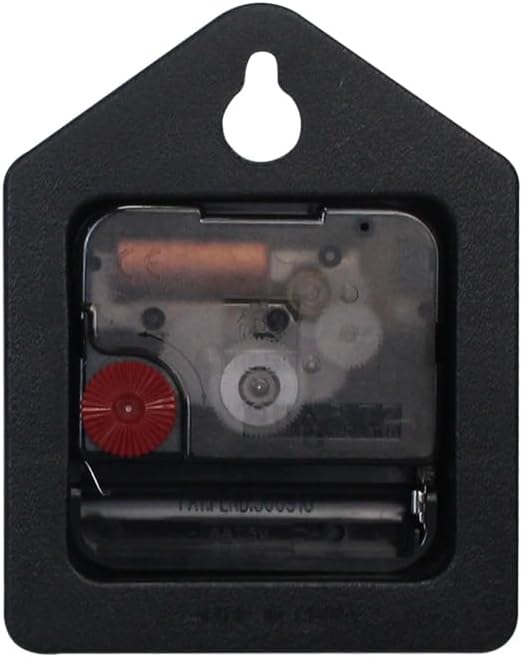 ALAZA Christmas Santa Claus Elk Moon House Wall Clock Battery Operated Non Ticking Silent Quartz Analog Rustic Farmhouse Round Clock Retro Decor for Home Kitchen Living Room Bathroom