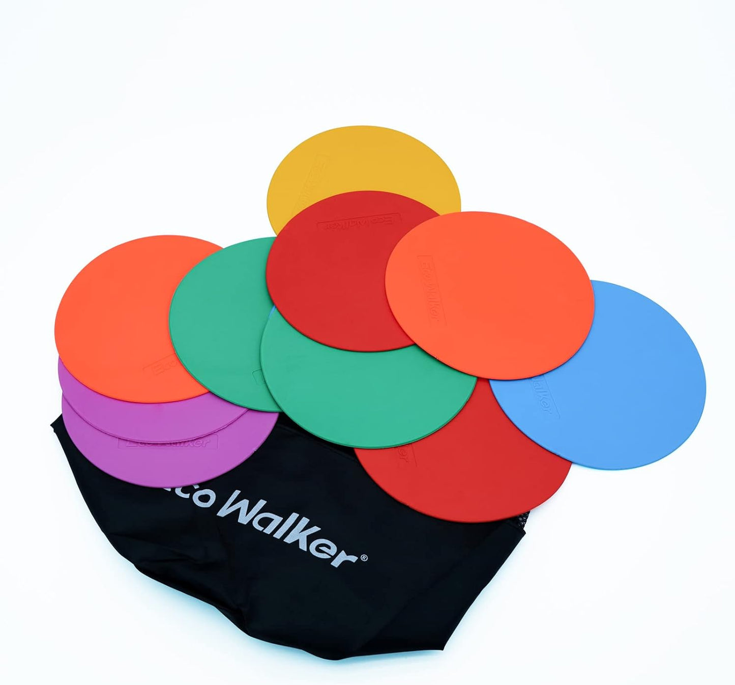 Flat Cones Spot Markers Soccer Basketball Sports Speed Agility Training