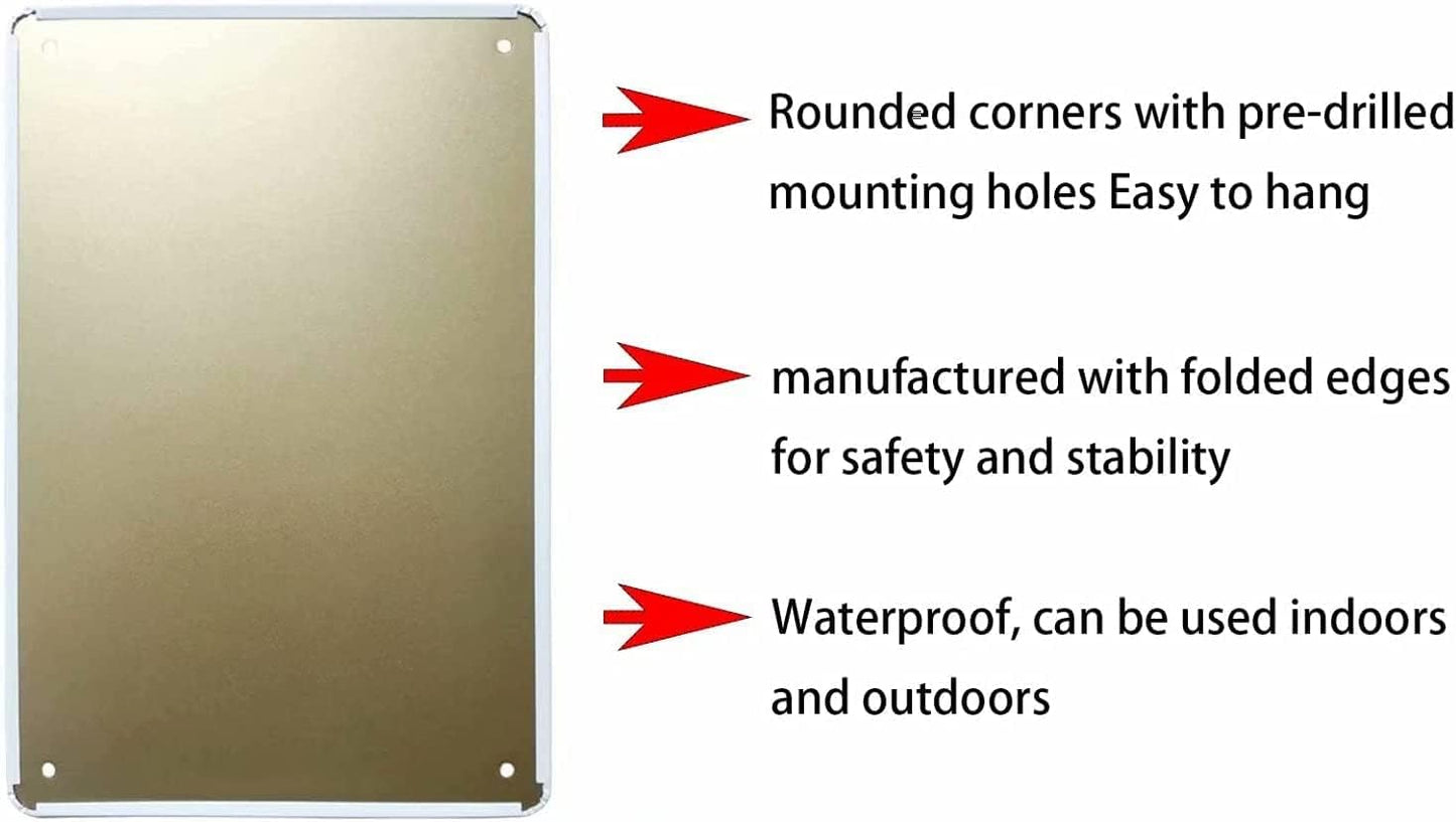 Golf Sign Metal Signs Vintage Funny Tin Signs For Man Cave Signs And Decor Caution Golf Cart Vintage And Retro Signs Personalized Golf Themed Decor 8X12 Inch