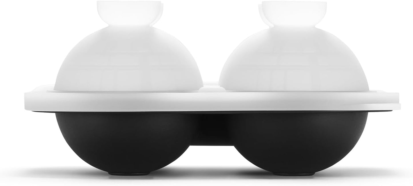 Sphere Ice Cube Molds, Sphere Gifts for Men, Fun Shapes Large Whiskey Ice Cube Mold for Cocktails, Bourbon