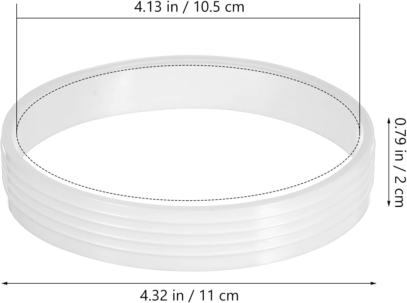 5pcs Golf Green Cup Rings: Portable Golf Putting Green Hole Cup Rings - Golf Training Aid Accessories for Outdoor, Backyards, Golf Course 11 x 11 x 2cm