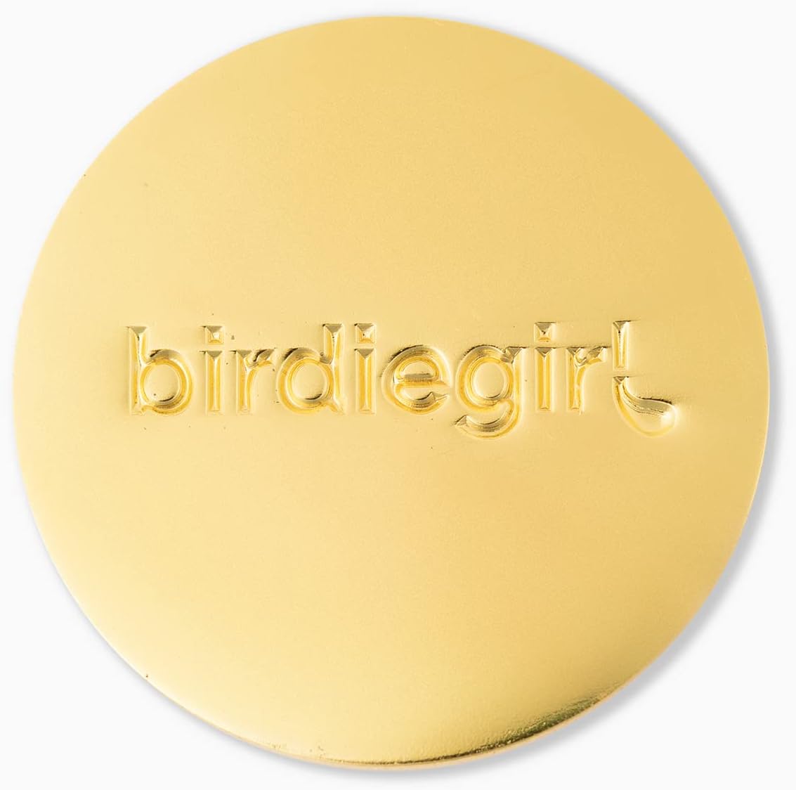 Birdie Girl Women's Golf Ball Marker Hat Clip, Magnetic Golf Ball Marker, Golf Bag Accessories