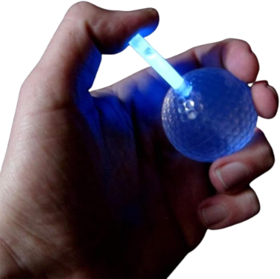 blinkee Glow Stick Refills for Night Golf - 1.5" Light Sticks, Perfectly Sized for Glow Golf Balls, Radiant Blue, Pack of 50