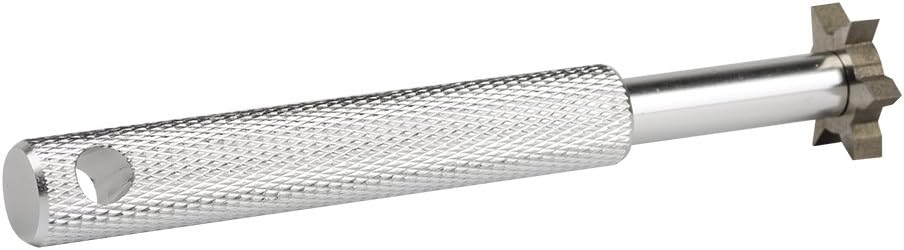 HIFROM Groove Sharpener with 6 Heads - Golf Club Groove Sharpener Re-Grooving Tool and Cleaner for All Irons Pitching Sand Lob Gap and Approach Wedges and Utility Clubs ¡