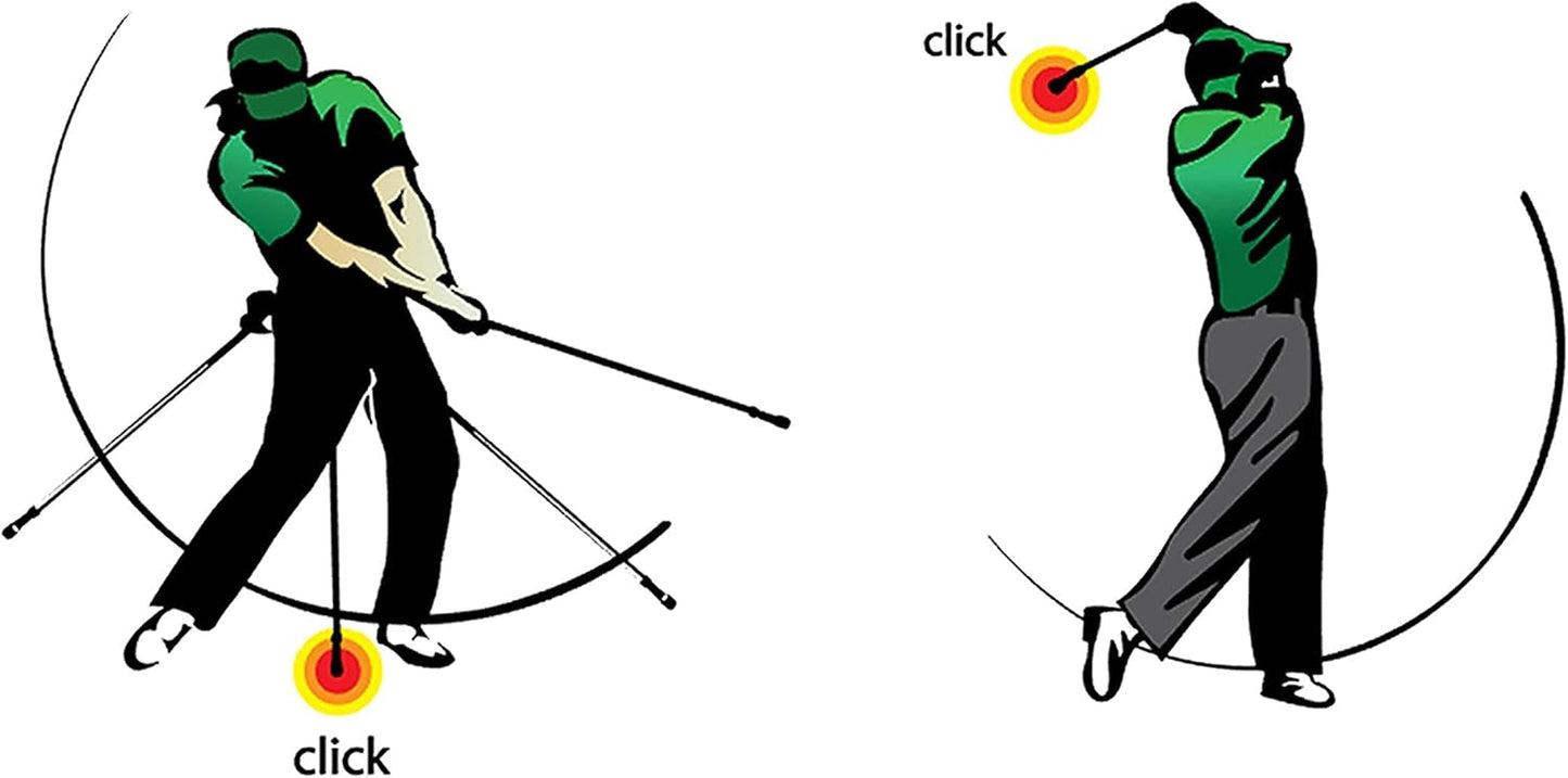 Hole in One: Golf Swing Trainer Patented for Distance, Rhythm, Tempo, Accuracy & Warmup