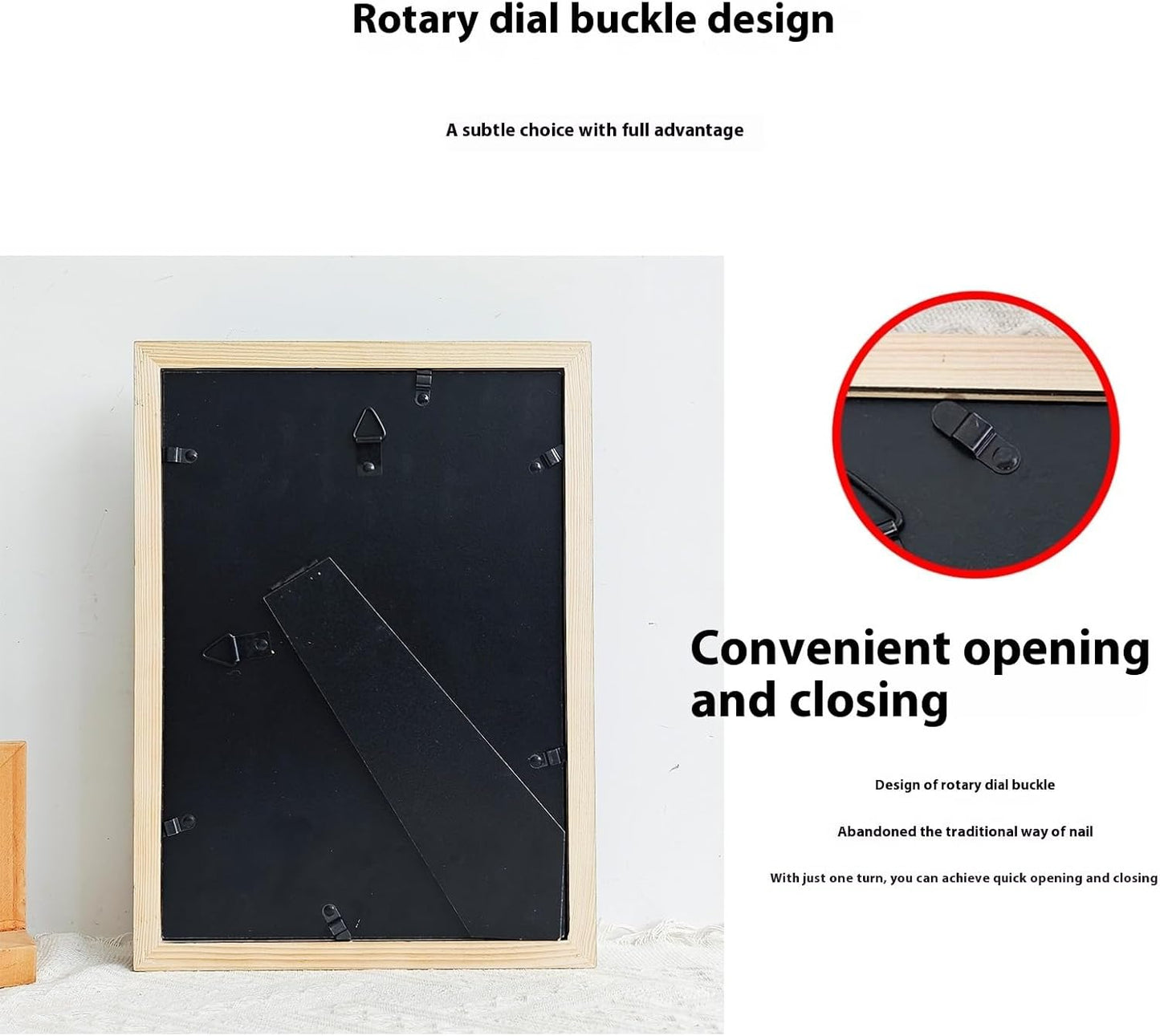 Black Solid Wood Medal Display Case – Shadow Box for Military Medals, Sports Awards, Badges, Certificates & Photos – Wall Mounted or Desktop Glass Frame