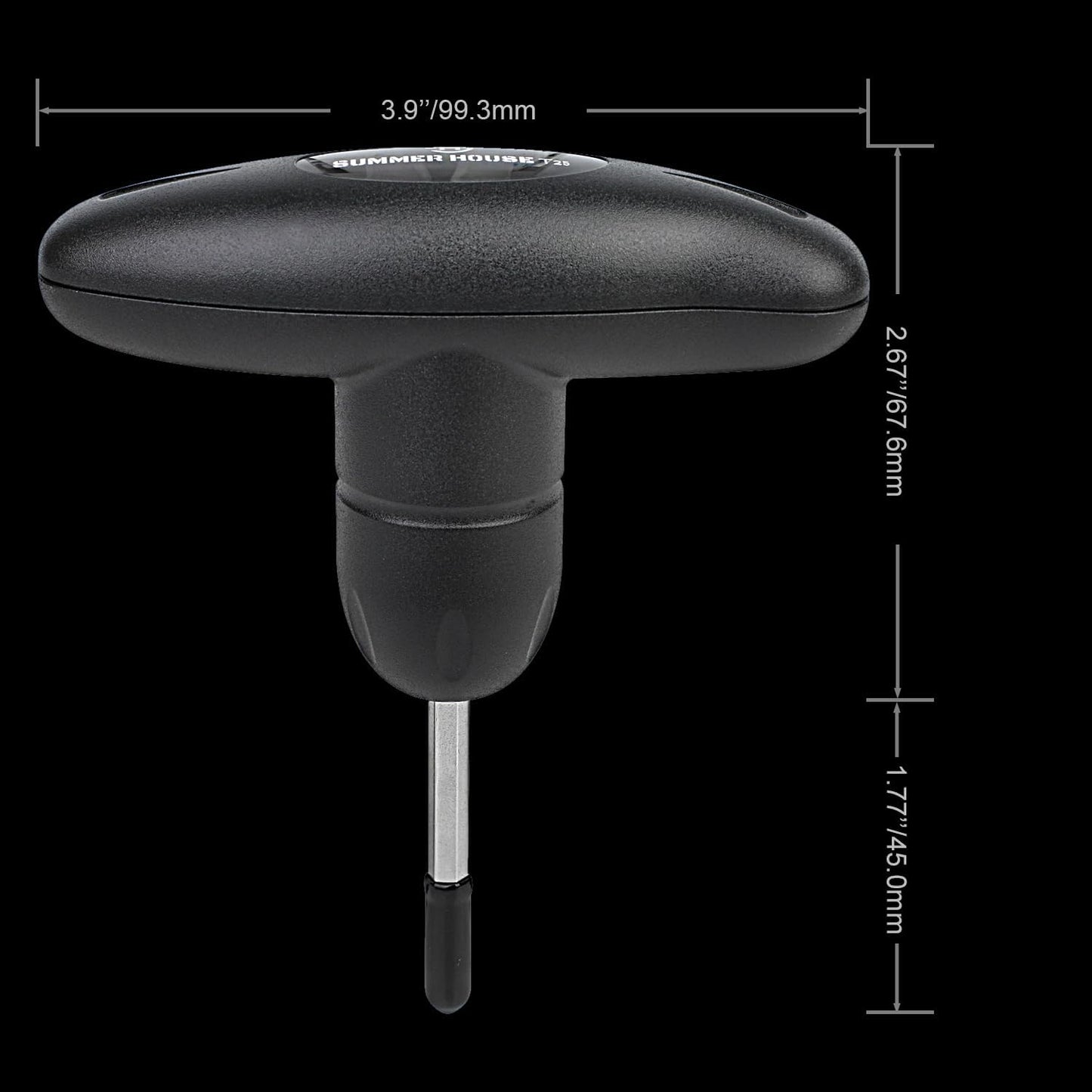 SummerHouse 40lbf Torque Golf Wrench for Driver Clubs and Fairway Hybrids Adapter Sleeve and Head Weight Adjustment