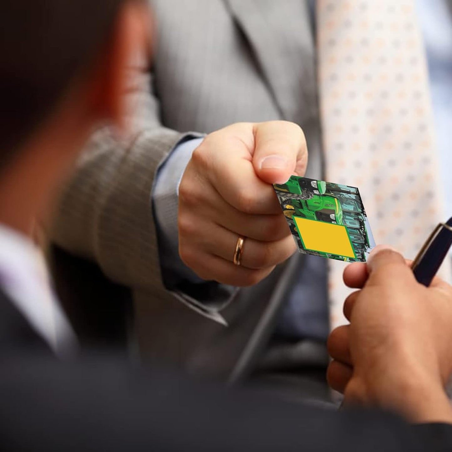 Custom Business Cards 100PCS Double-sided Printing Business Cards Customize with Your Logo Personalized 3.5"x 2" Cards for Business - Agriculture & Farming