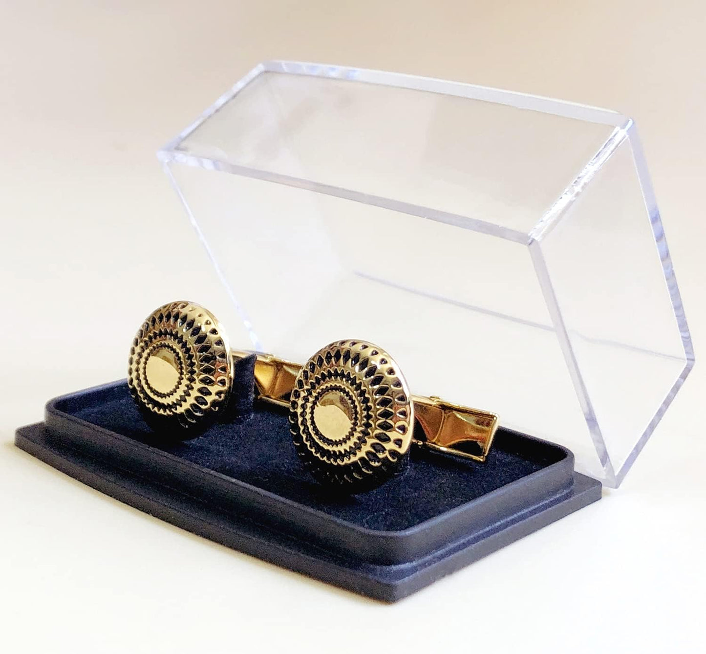 S&W Wedding Cufflinks for Men Cuffs with Gift Box Business for Tuxedo Shirts