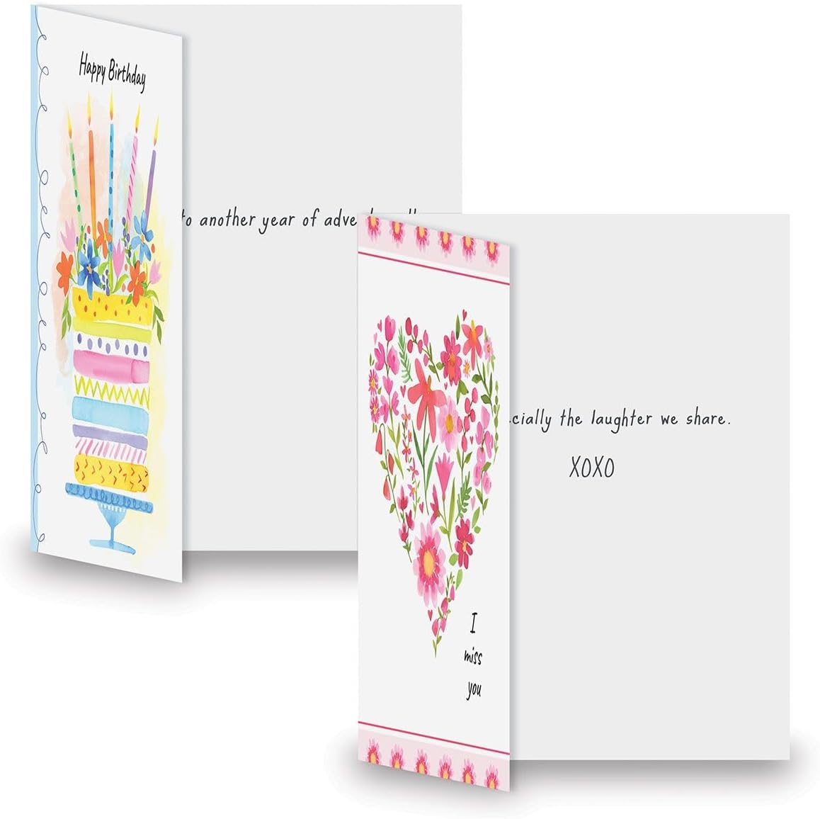 Current Savor the Moments All Occasion Value Pack - 20 Cards With Envelopes, Celebration, Get Well, Sympathy, Birthday, Anniversary & Thinking of You Variety, Large 5" x 7" Assortment, 10 Design Set