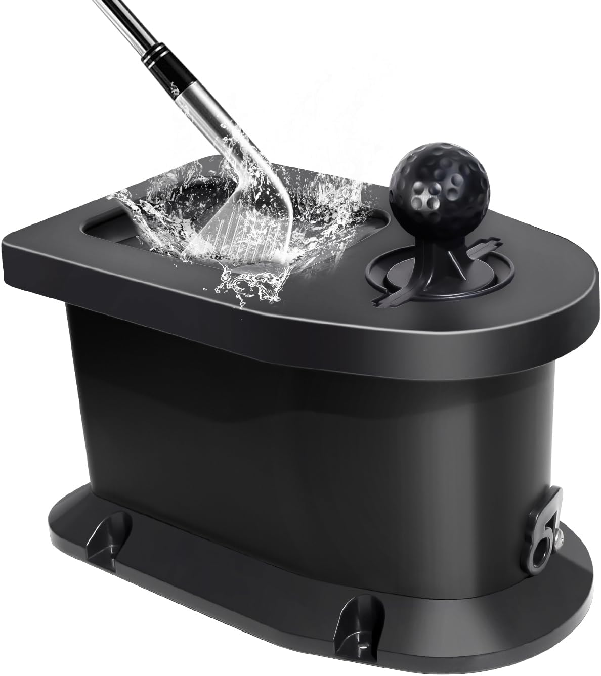 Golf Cart Ball Washer and Club Cleaner Kit for EZGO, Club Car, Yamaha, Advanced EV, Star EV, Universal & Detachable