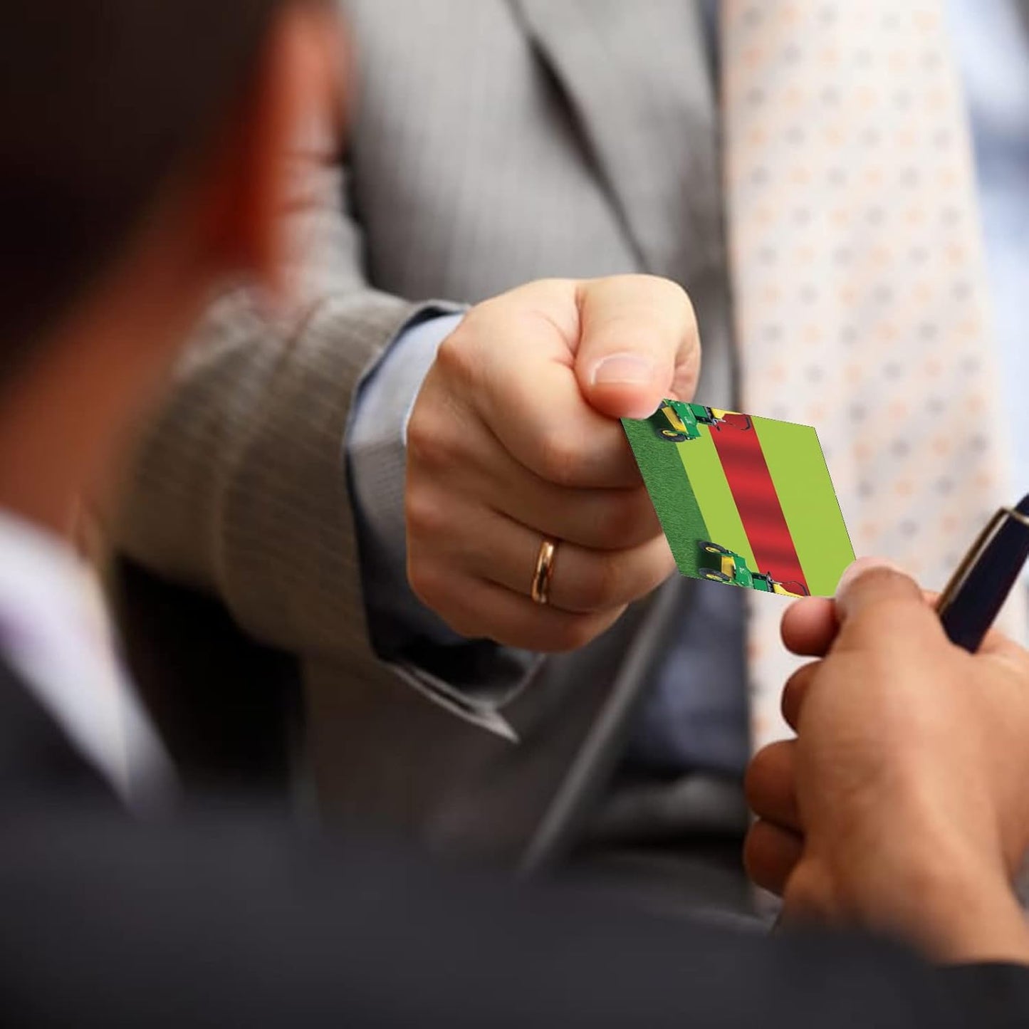 Custom Business Cards 100PCS Double-sided Printing Business Cards Customize with Your Logo Personalized 3.5"x 2" Cards for Business - Lawn Care