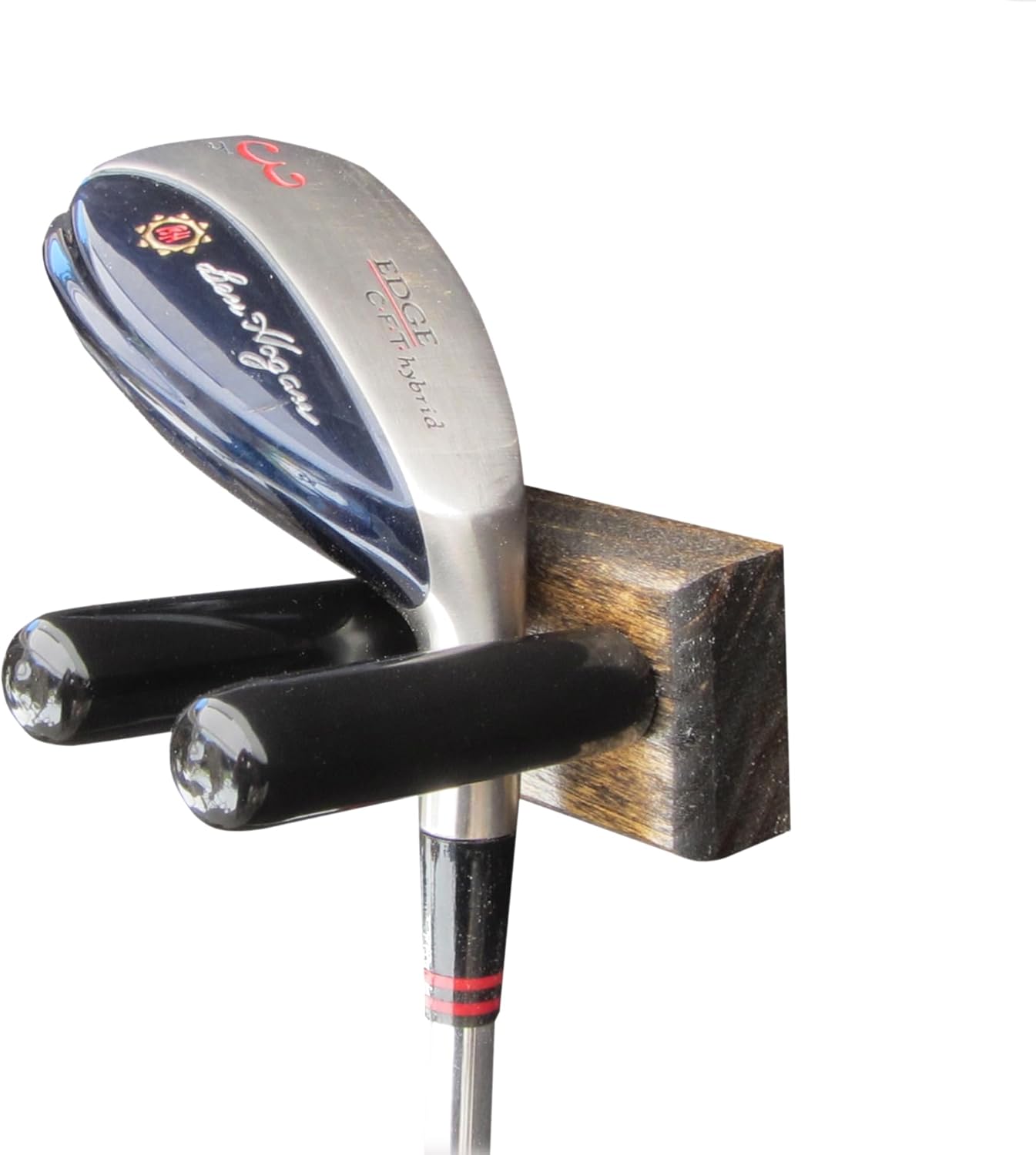 Vertical Golf Club Wall Mount (Made in the USA) (Aged)