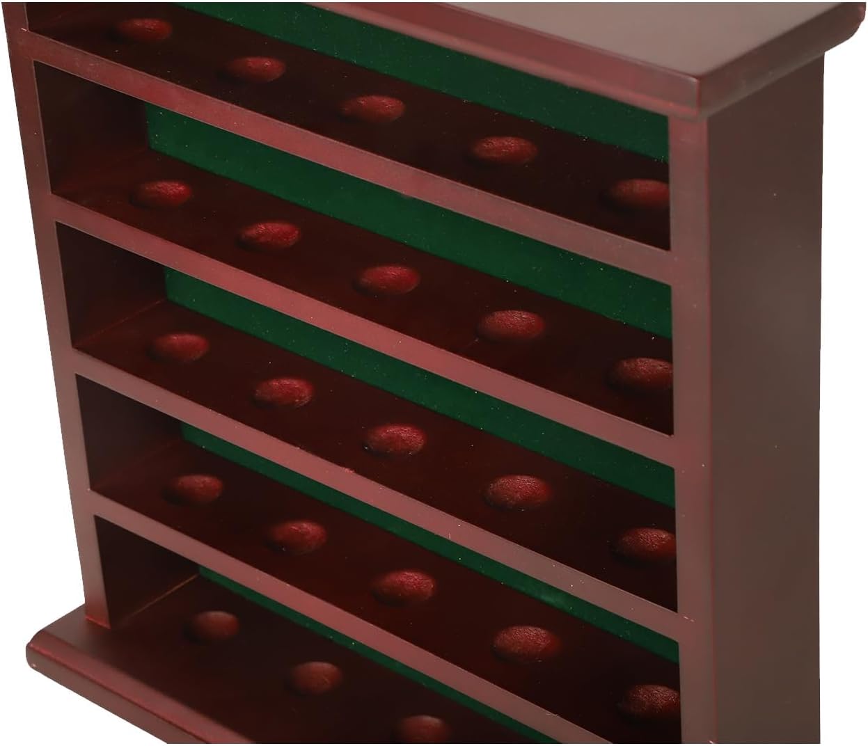 KCRasan Golf Ball Display Case - Wall Mounted Holder with Glass Door, Ideal Gift for Golf Enthusiasts