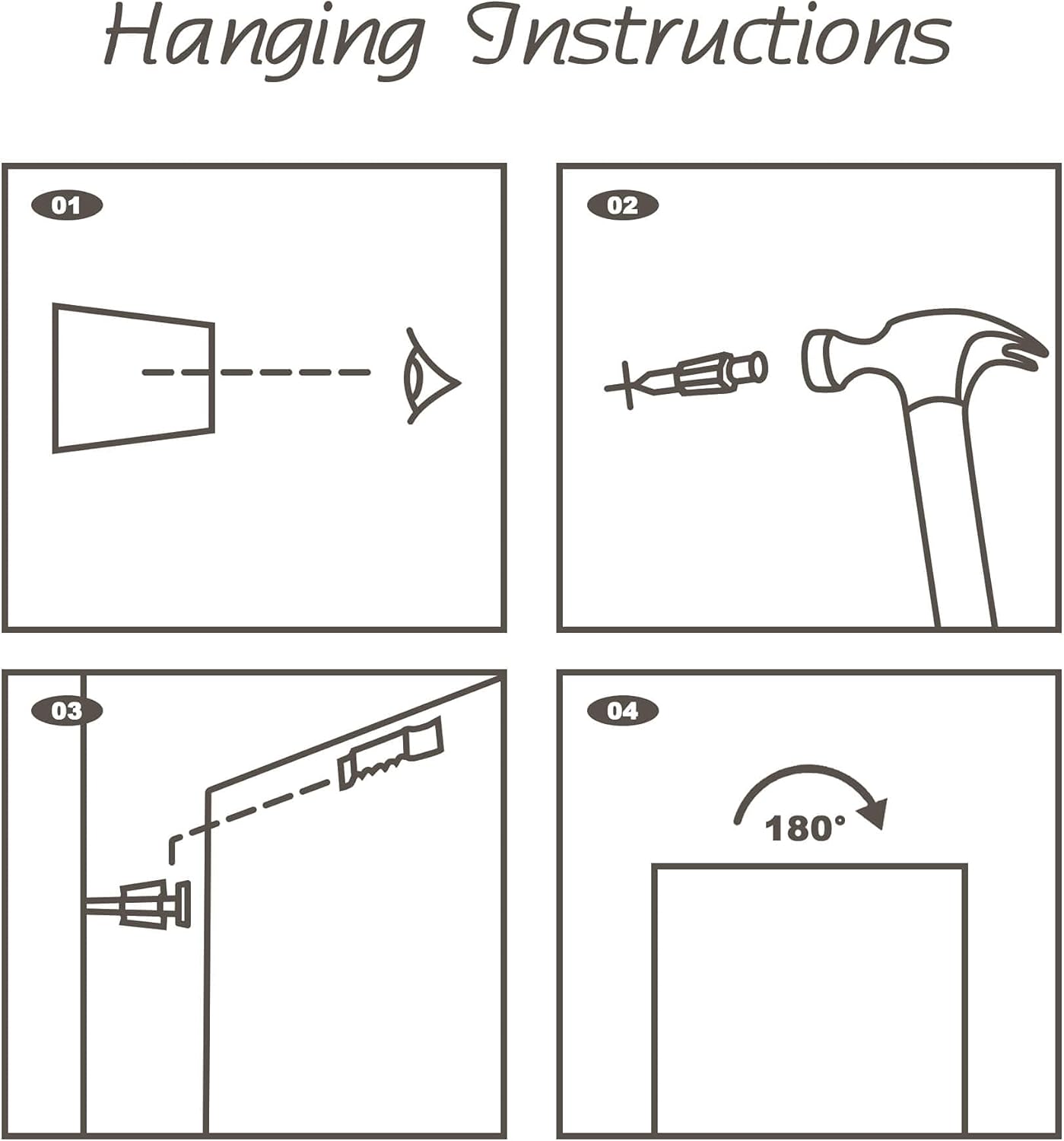 Beach Framed Wooden Wall Art: Coastal Artwork Set of 4 Starfish Seashell & Sand Dollar Pictures Ocean Prints for Home Decor