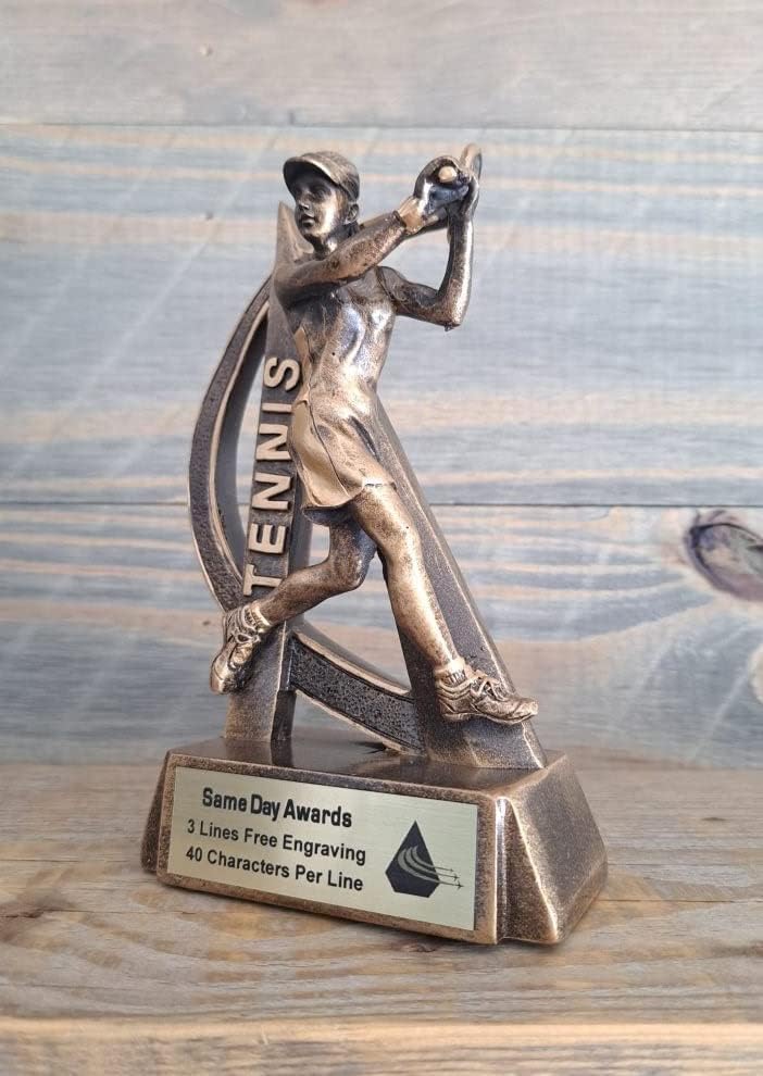 Sports Trophy – Ultra Action 6.5 Inch Engraved Resin Award – Personalized Recognition for Kids Youth Teams Schools Adult Leagues Coaches and Achievement Awards