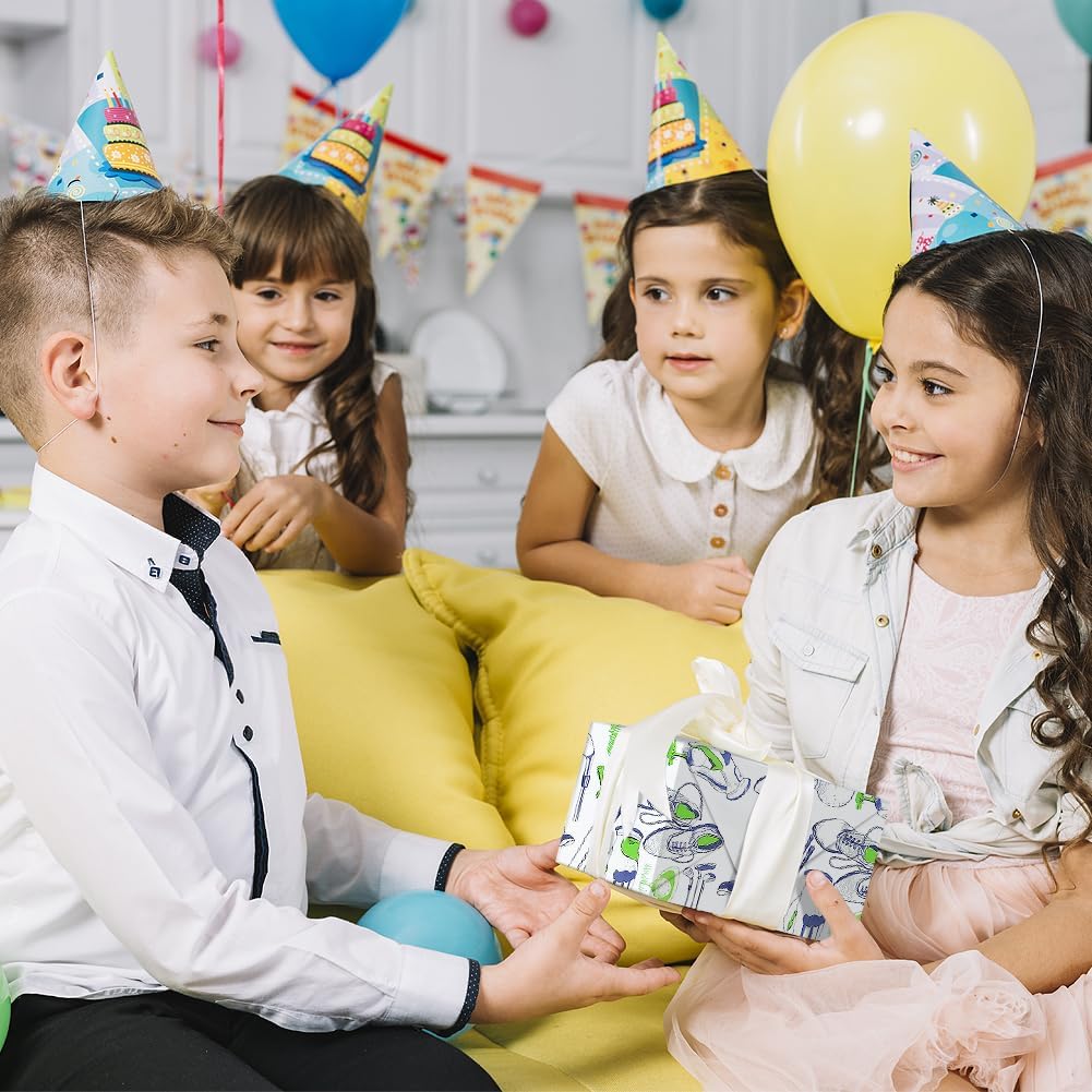 Lets go Golfing Golf Ball Holographic Aluminized Foil Wrapping Paper - 1 Mini Roll 17 X 10 ft Per roll 14.1 sq.ft.ttl - For Dad Men Golfer Boys Girls Birthday Sports Club Happy Father's Day Gift Wrap