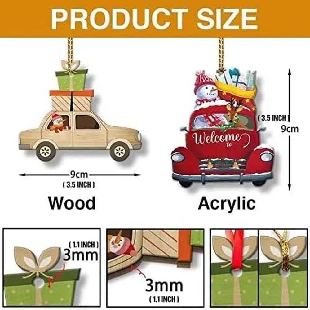 Personalized Golf Car Christmas Ornament, Christmas Ornament, Golf Cart Family, Golf Ornament, Golf Cart Ornament, Golf Christmas Ornaments, Golf Ornaments for Christmas Tree Gift for Golf Lovers/7