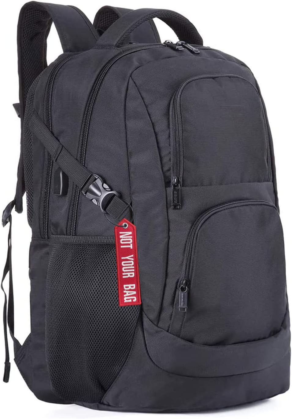 1PCS Personalized Luggage Tag, Customized Travel Suitcases Labels Tags with Stainless Steel Loop for Luggage (Type 2)