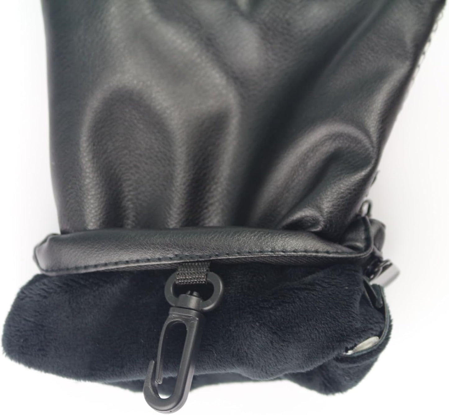 FAR&STRAIGHT Multifunctional Golf Accessories Pouch – 3 Zippered Compartments for Golf Tees, Balls, Markers & Personal Items | Clip-On Bag for Easy Attachment to Golf Bags