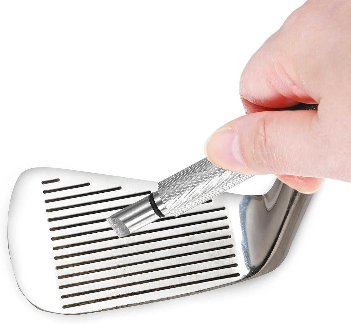 Golf Groove Sharpener Golf Club Groove Cleaner Generate Optimal Spin Use for Wedges & Irons