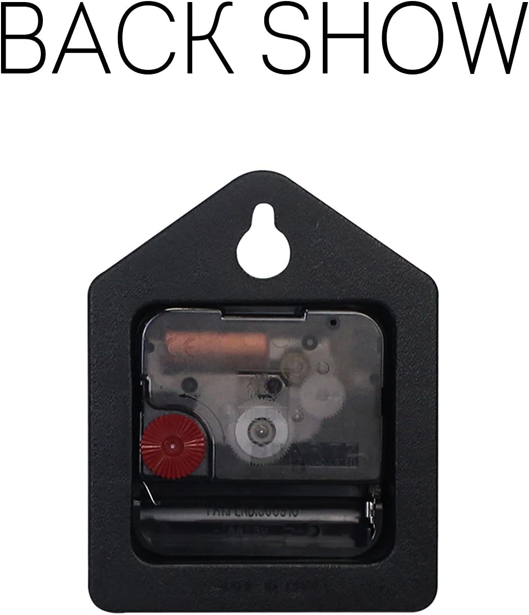 Wall Clock for Living Room Decor Watercolor Golf Cart PVC 9.8 Inch Hanging Round Desk Clocks Silent Non-Ticking Battery Operated Easy to Read Bathroom Kitchen Office