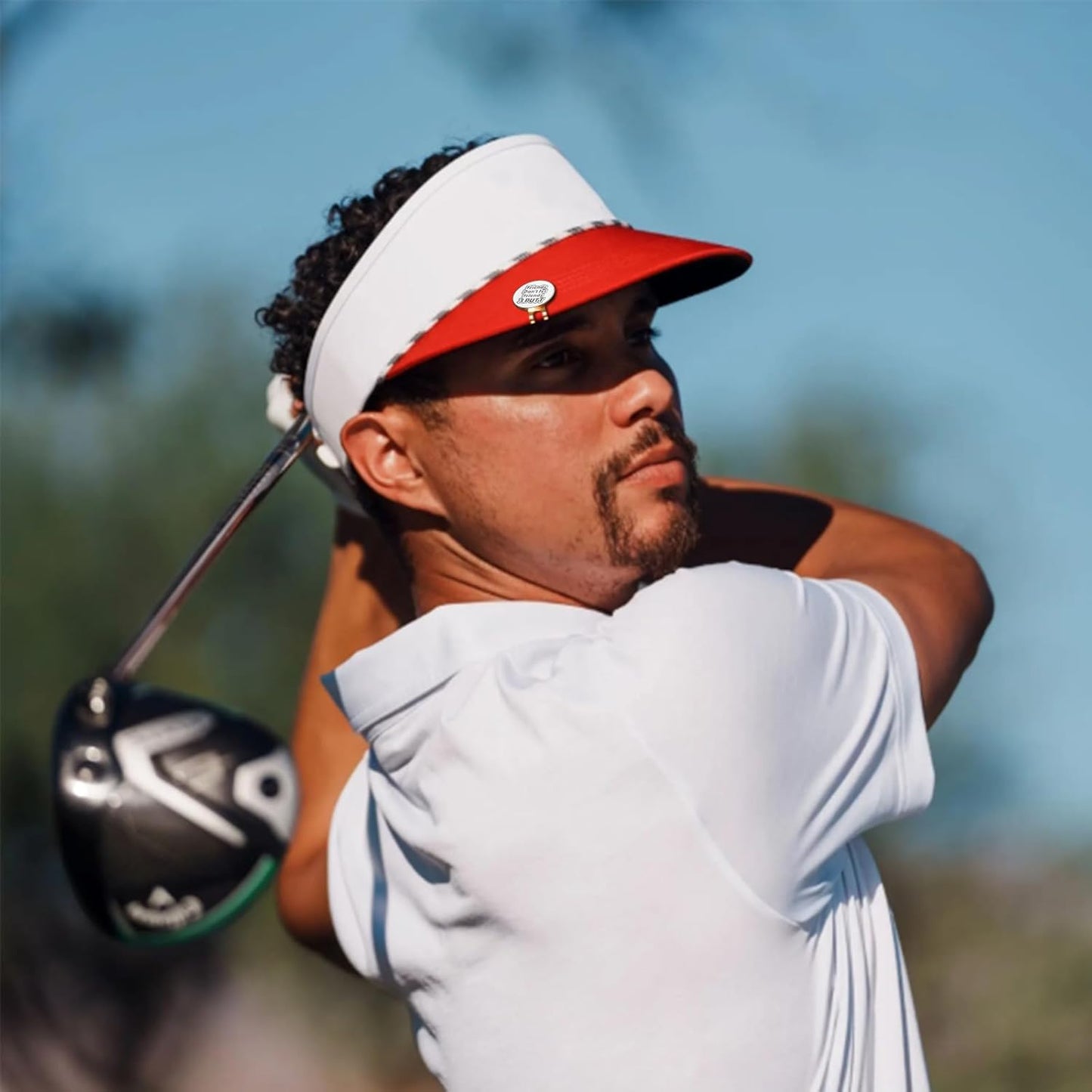 Amy Sport Strong Magnet Golf Ball Marker Hat Clip Value Pack 20/40, Compact & Durable Marker Holders Easily Attach to Golf Cap or Belt, Gold & Silver Accessories for Men Women Kids