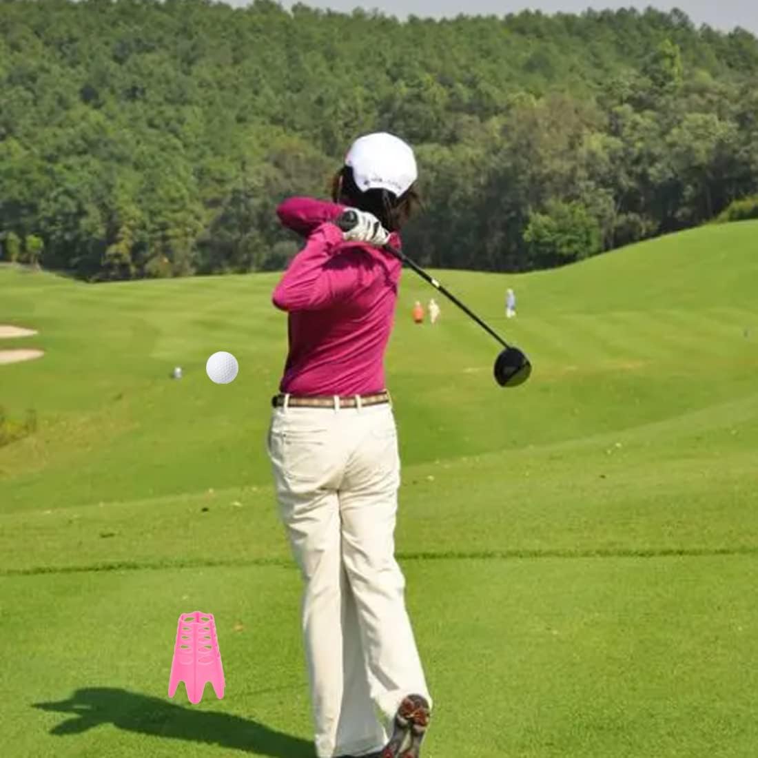 Golf Simulator Tees, Indoor Golf Tees for Simulator, Plastic Practice Golf Mat Tees for Winter Turf and Driving Range