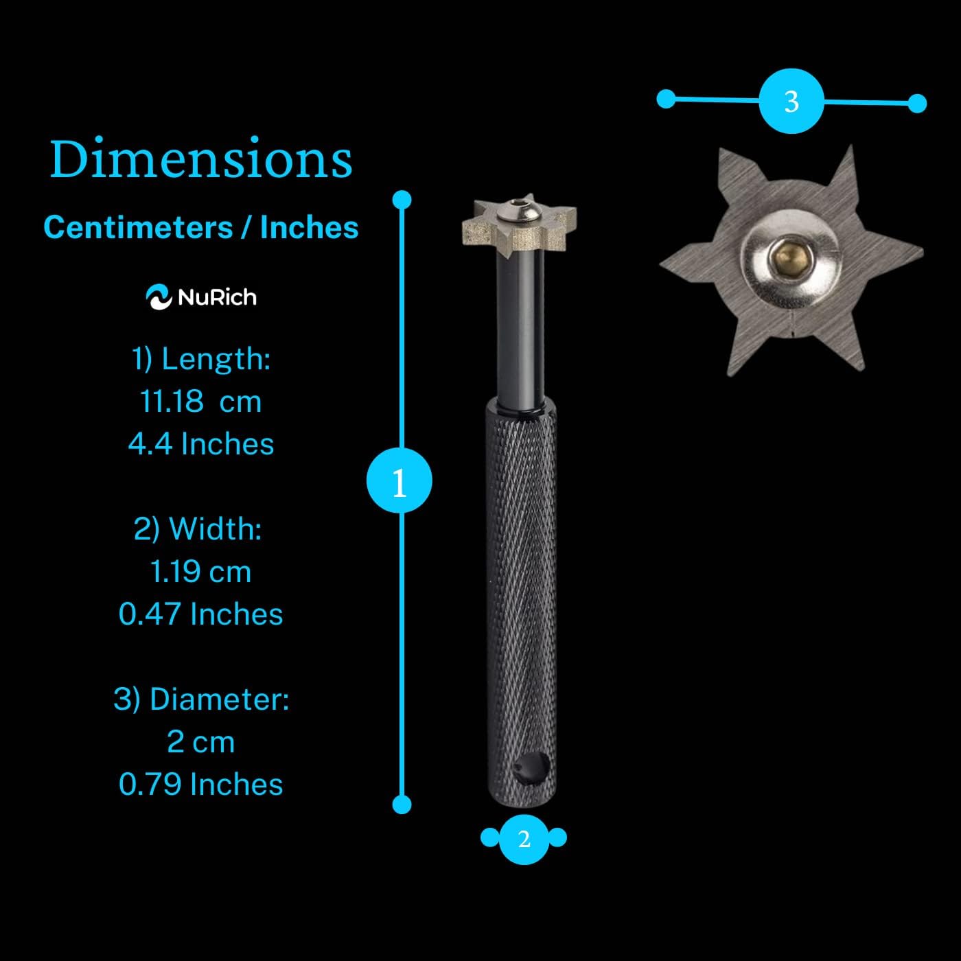 NuRich Golf Club Sharpener and Brush Cleaner Golfer Accessories Kit Comes with Wire/Nylon Brush, Iron Groove Sharpener, Retractable Zip-Line, and Golfing Carabiner for Golf Bag or Lanyard Attachment