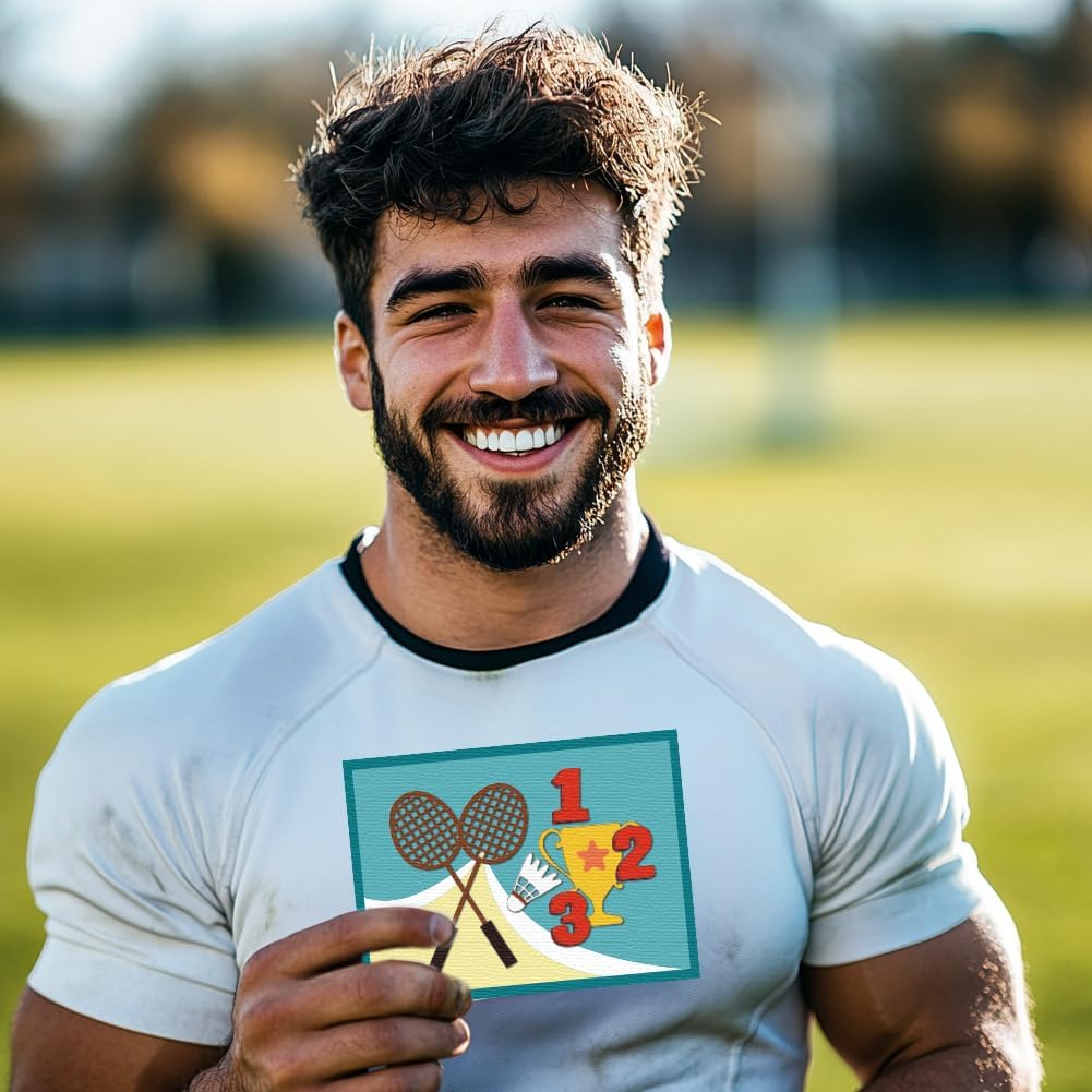 Various Balls Rackets Cutting Dies Card Making Die Cut Carbon Steel Die Cuts Stencils Card Scrapbooking Embossing Template for DIY Paper Craft Making Album Gift Invitation Decor