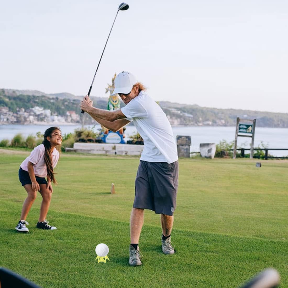 Plastic Golf Tees, Golf Simulator Tees for Home, Outdoor Indoor Golf Tees Simulator Practice Training, Golf Mat Tees for Winter Turf and Driving Range