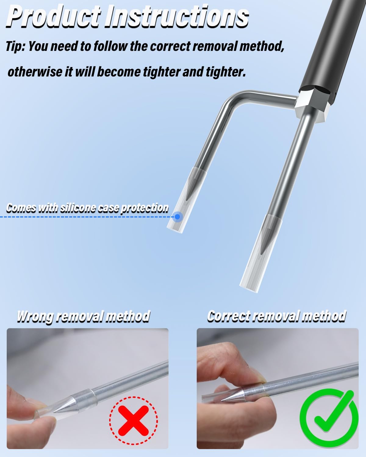 Ground Golf Monopod Phone Holder with Spike Stake, Record Golf Swing Selfie Stick with Magnetic Phone Mount for iPhone 16/15/14/13 Pro Max, Galaxy S24/S23/S22 and Other Mobile Phone