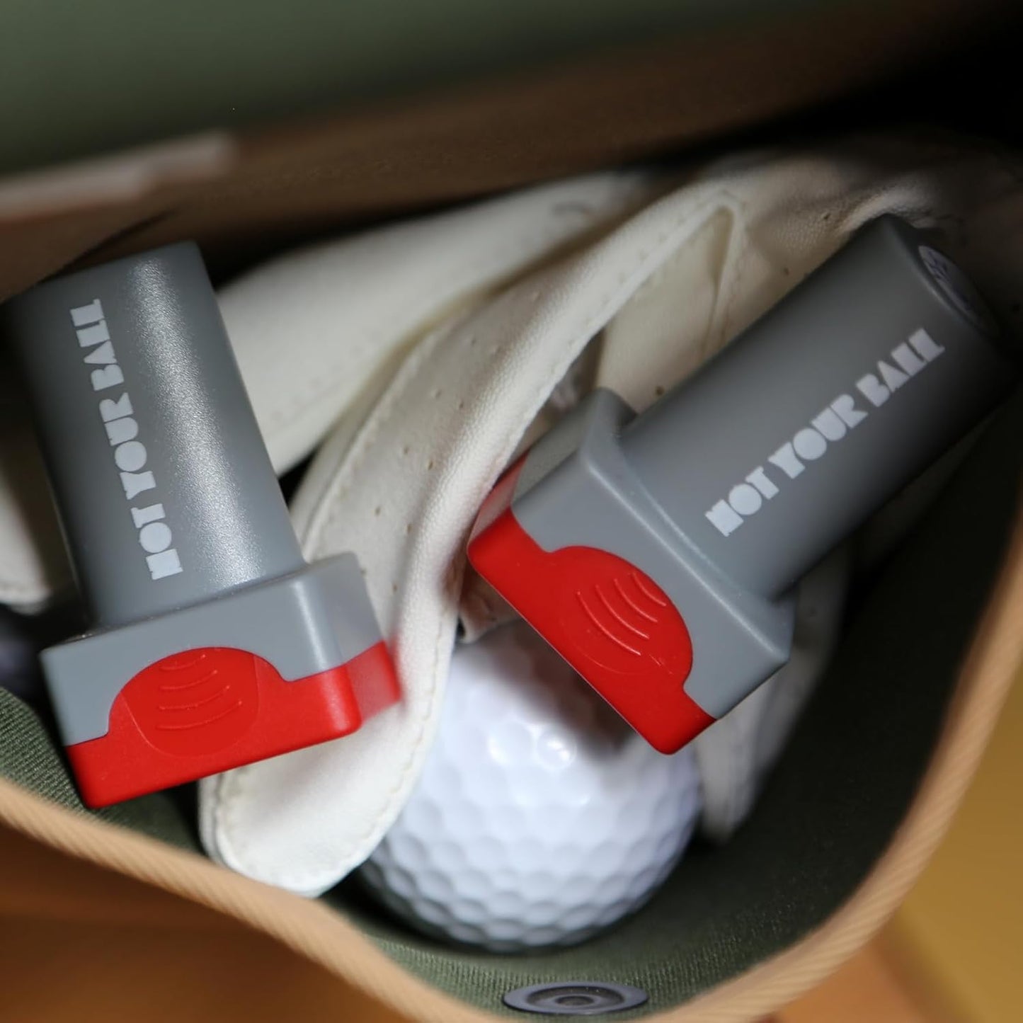 ZEETY Golf Ball Stamp, Golf Ball Stamper, Self-Inking Golf Ball Stamp Marker to Identify Golf Balls, Golf Gift Golf Accessories for Men and Women Golfers