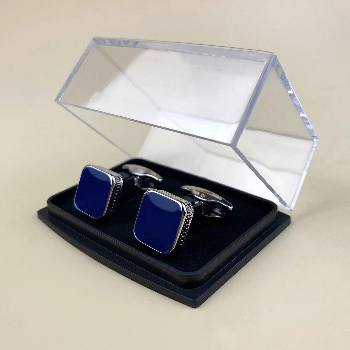 S&W Wedding Cufflinks for Men Cuffs with Gift Box Business for Tuxedo Shirts