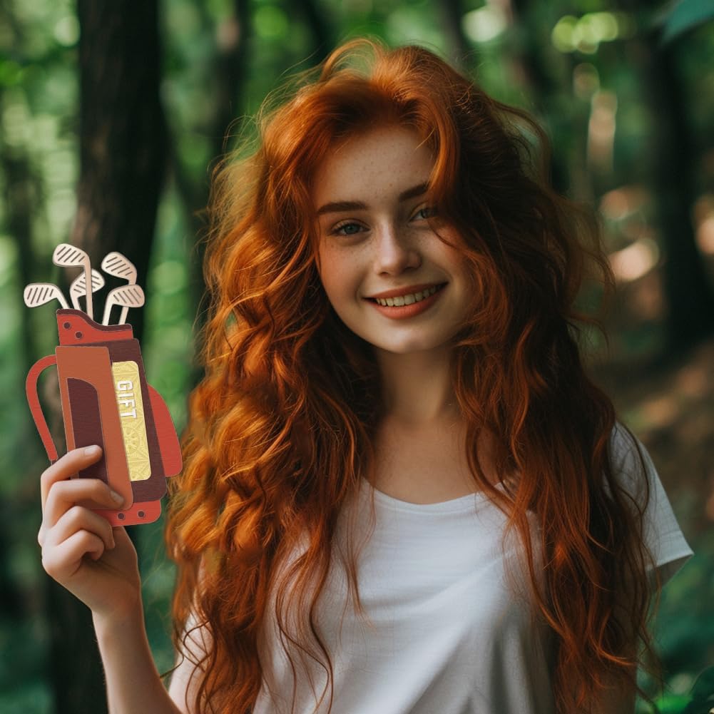 GLOBLELAND Golf Gift Card Holder Cutting Dies for Card Making Sport Golf Cut Die for DIY Scrapbooking Journal Embossing Paper Craft Decor