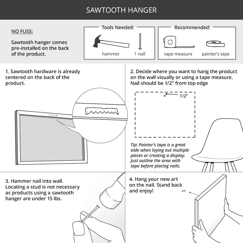 CANVAS ON DEMAND 13th at Augusta Black Framed Art Print, Golf Artwork