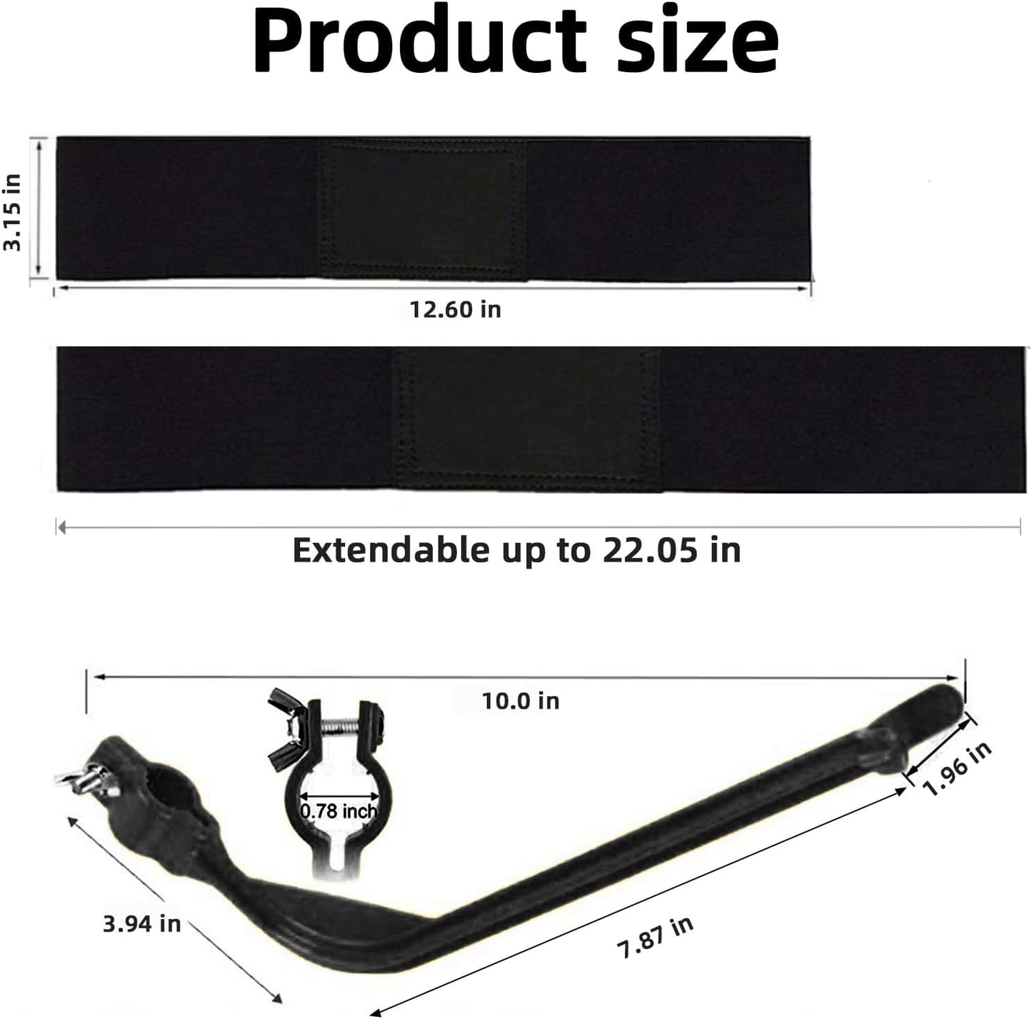 Golf Swing Training Aid - 2 Pcs Adjustable Arm Band & Wrist Hinge, Swing Correcting Practice Tool for Beginners, Men Women Golf Posture Corrector Equipment