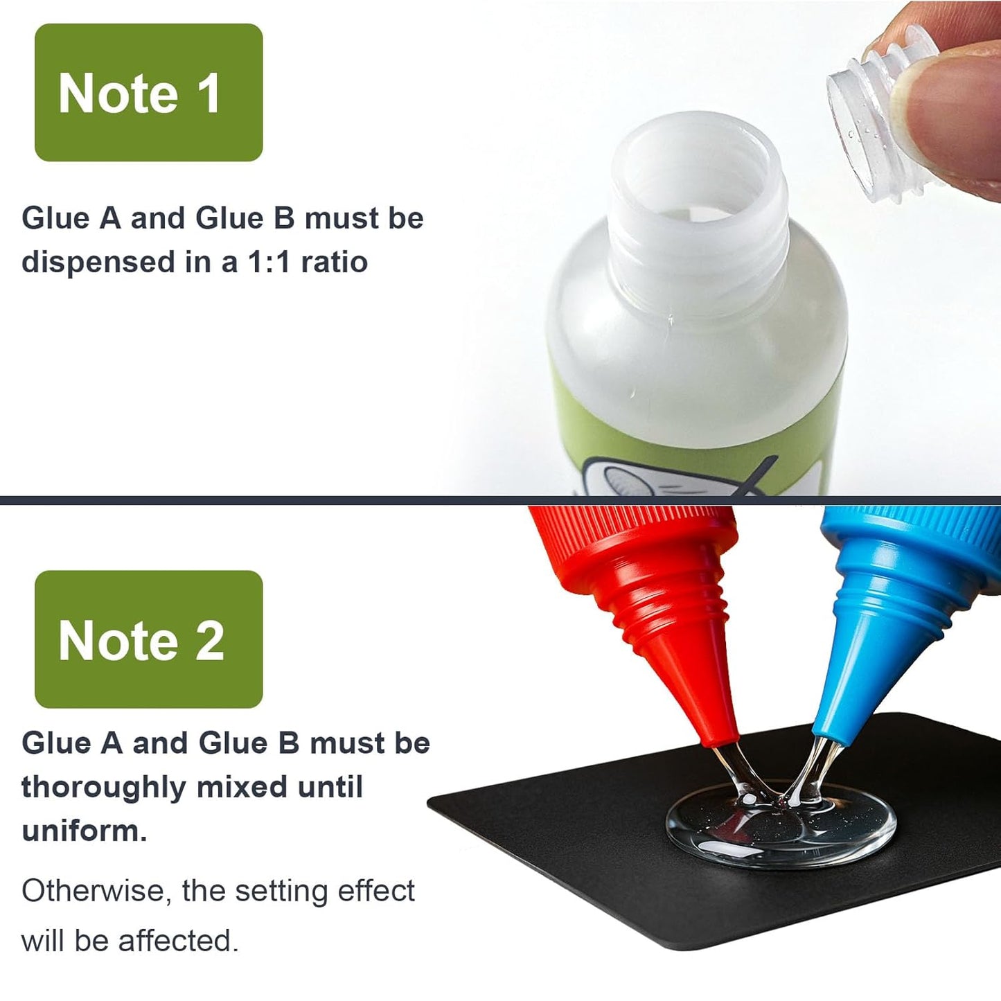 5min Golf Club Epoxy, 125+125ml Extra Strength Golf Shaft Epoxy, Applicable to All Clubheads, Drivers, Putters, and Irons, Compatible with Graphite and Steel Shafts (Fast Cure)