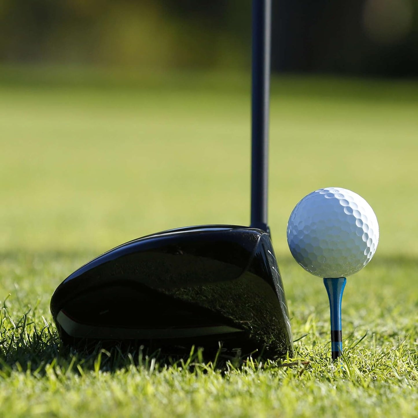 MAZEL Natural Wood/Bamboo Golf Tees 2 3/4 Inch & 3 1/4 Inch,Pack 50 or 120,Reduce Friction & Side Spin,More Stable Golf Tees