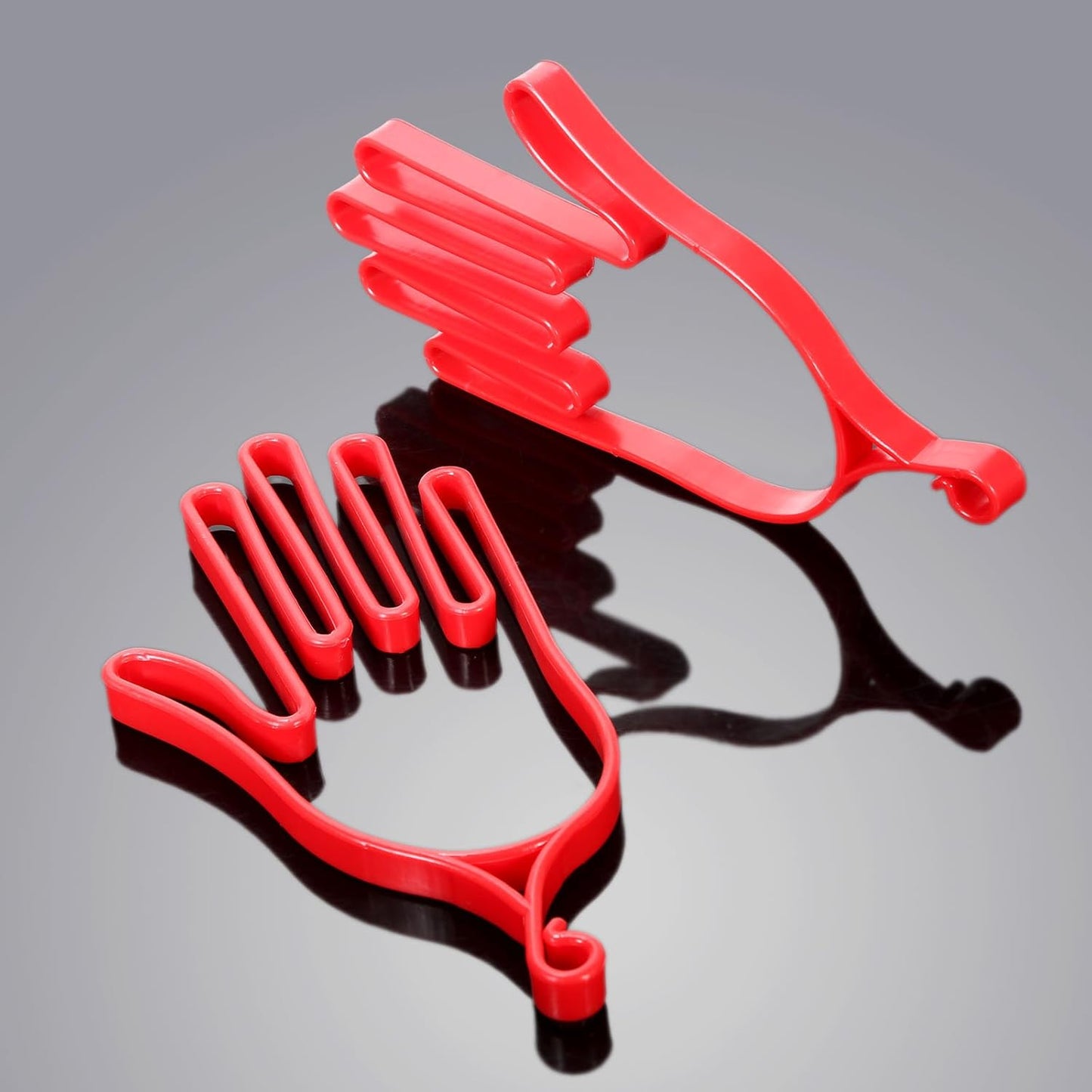 MUXSAM Golf Gloves Stretcher Holder Keeper Hanger Gloves Support Frame Golf Gloves Holder Rack Dryer Shaper Tool Accessories for Golfer Gloves Maintenance(1 Pair 2Pcs)