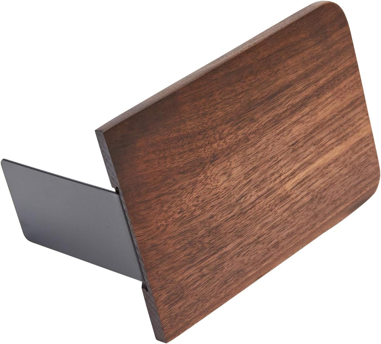 Pandapark Wood Bookends,Non-Skid Bookend for Shelves,Heavy Duty Bookends,Book Stand for Books/CDs,1 Pair