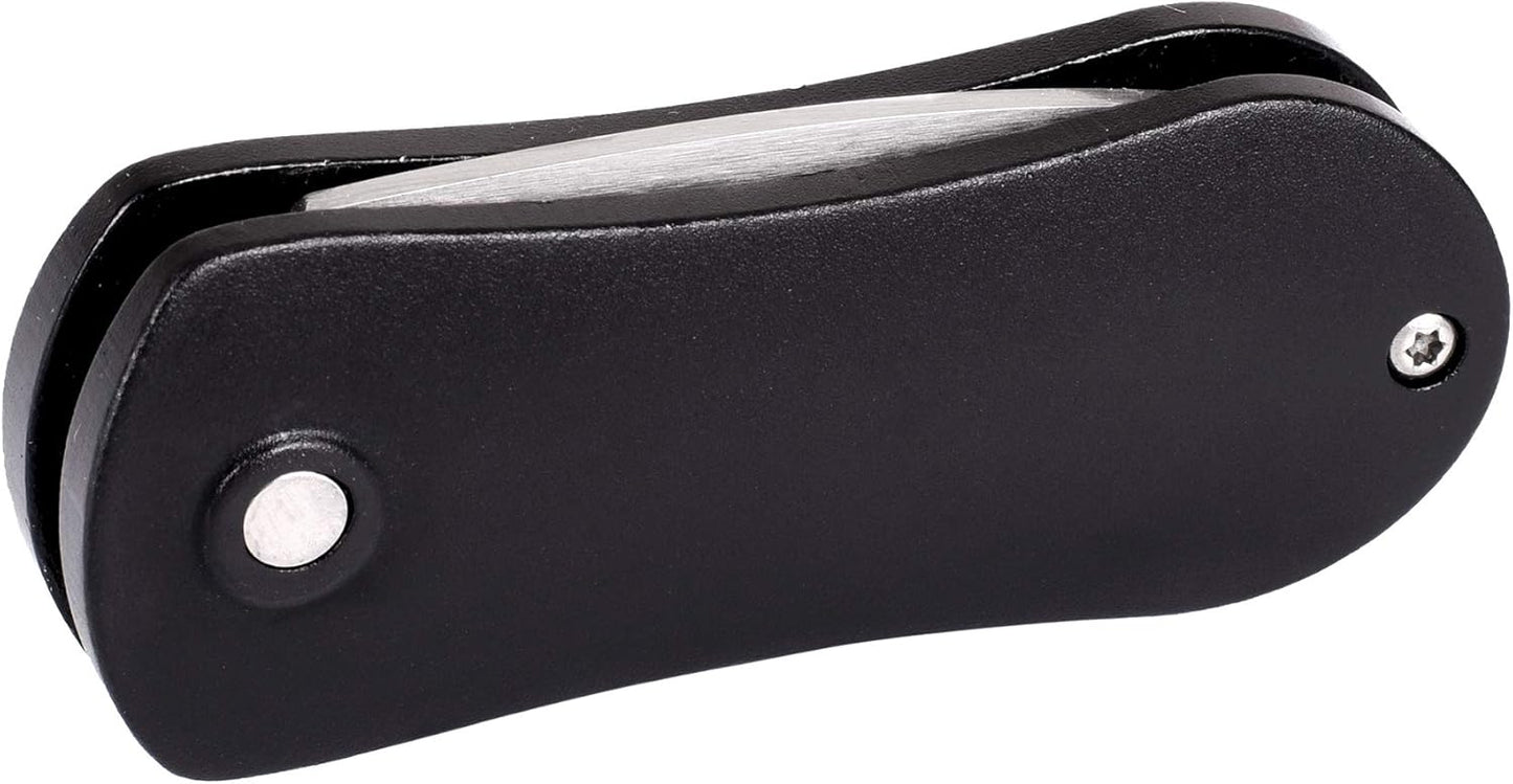 Mile High Life Golf Divot Repair Tool, All Metal Foldable Divot Tool with Pop-up Button & Magnetic Ball Marker