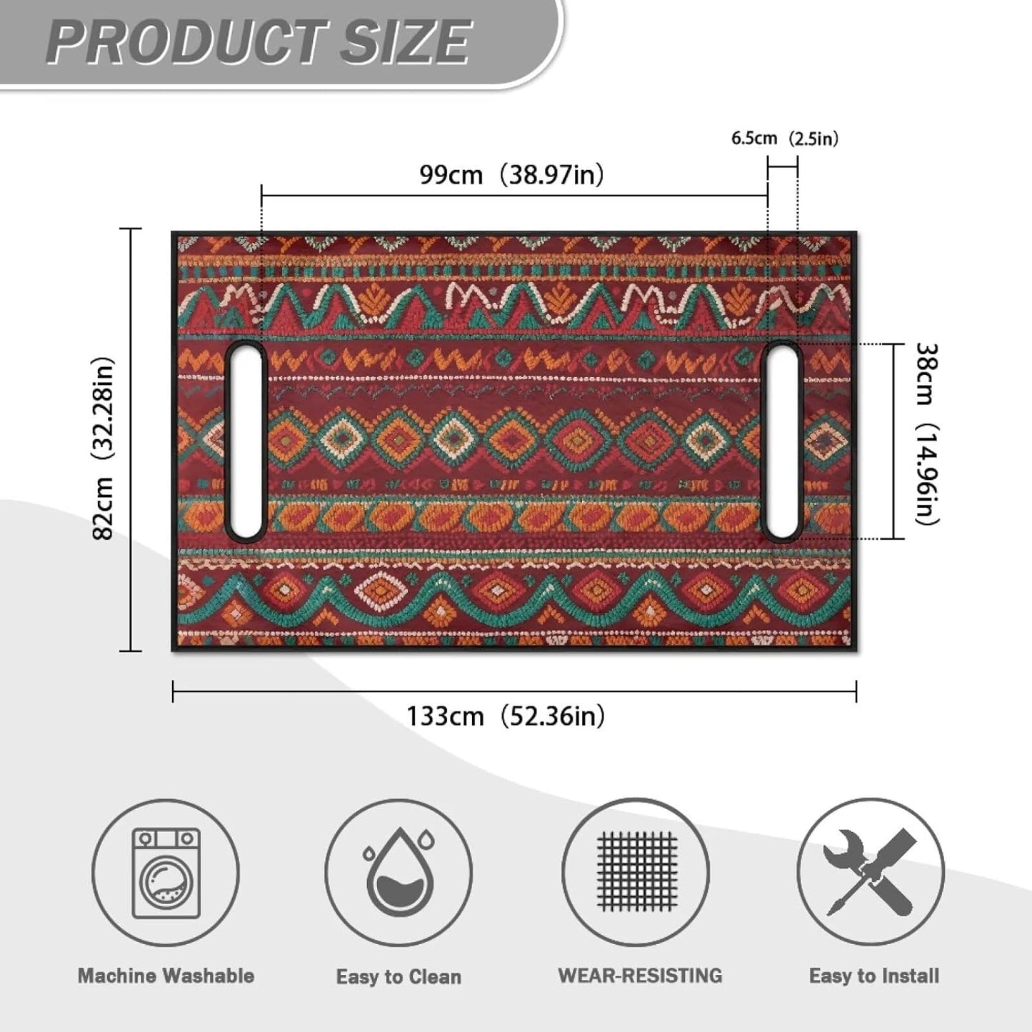 Golf Cart Accessories Anti-hot Golf Cart 50 X 30.9 Inches Seat Cushion Golf Seat Cushion Cover Towel Blanket Fits for Golf Club Cars