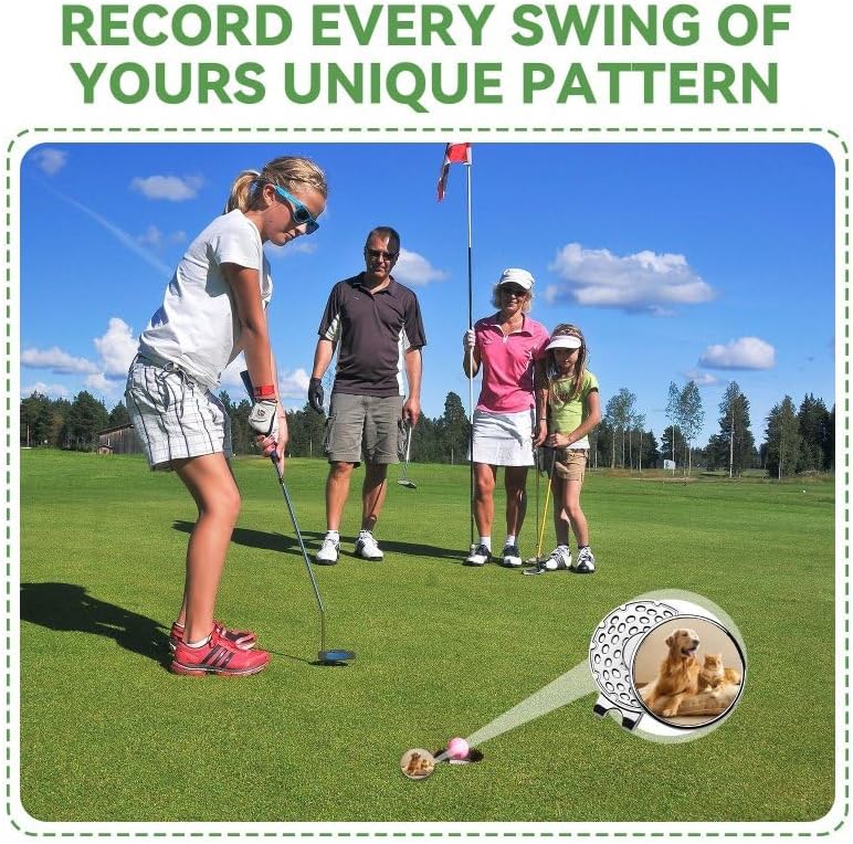 Custom Golf Ball Markers Hat Clip, Personalized Magnetic Hat Clip with Photo, Customized Ball Marker with Photo or Logo or Text for Golf Lovers, Retirement Beginners Gift