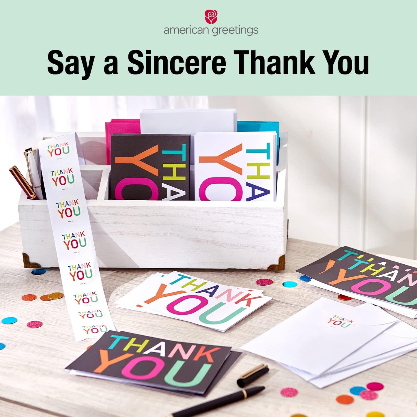 American Greetings Thank You Card (Best thing In the World)