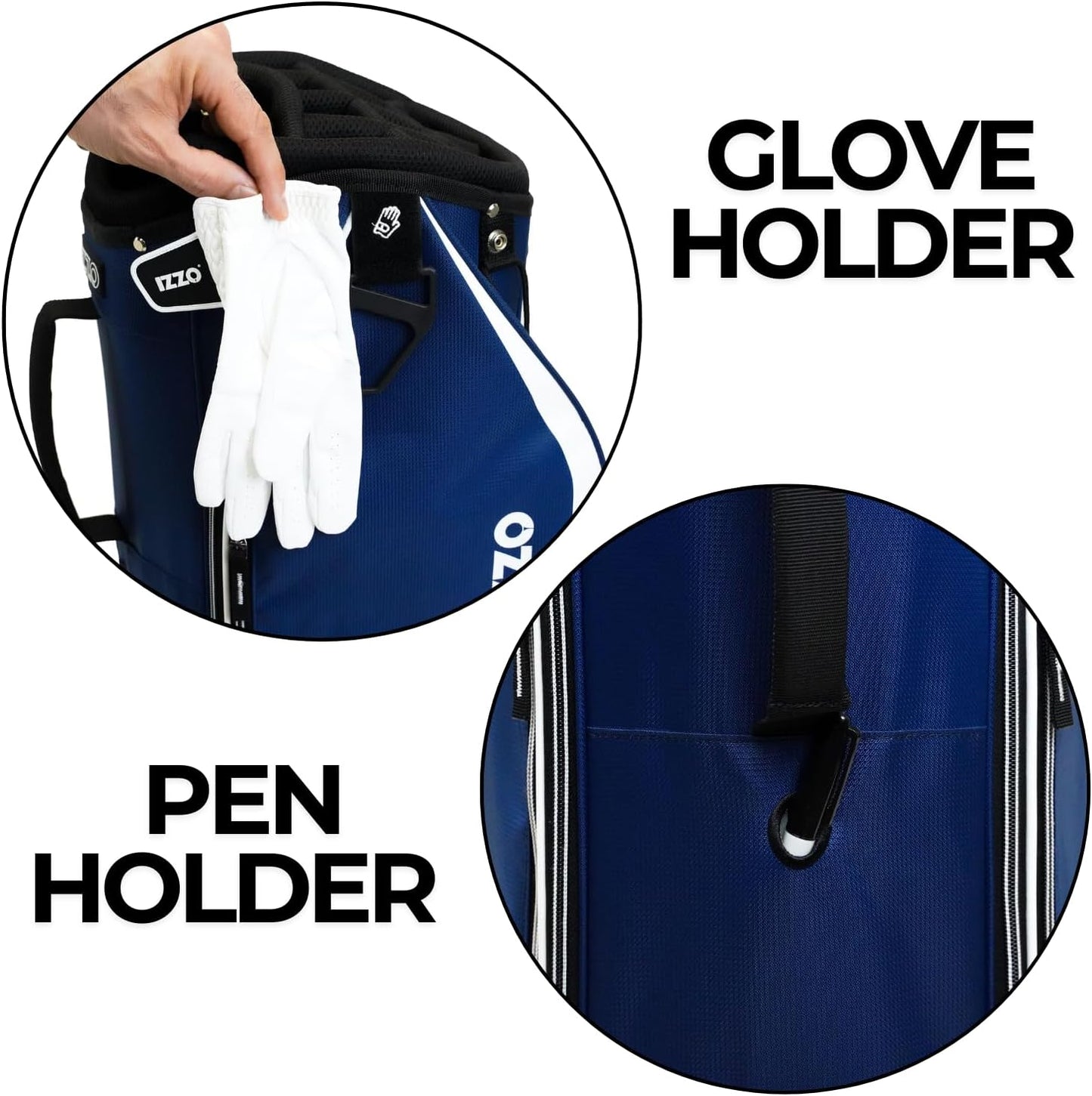 IZZO Ultra Lite Golf Cart Bag